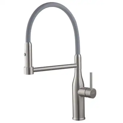 KOER KI-70005-02 Смеситель для кухни, нерж. сталь (KR3388) KOER KI-70005-02 Смеситель для кухни, нерж. сталь (KR3388)