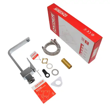 KOER KB-70010-01 Смеситель для кухни, хром (KR3488) KOER KB-70010-01 Смеситель для кухни, хром (KR3488)