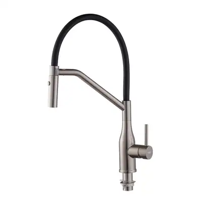 KOER KI-70026-07 Змішувач для кухні, чорний (KR5211) KOER KI-70026-07 Змішувач для кухні, чорний (KR5211)