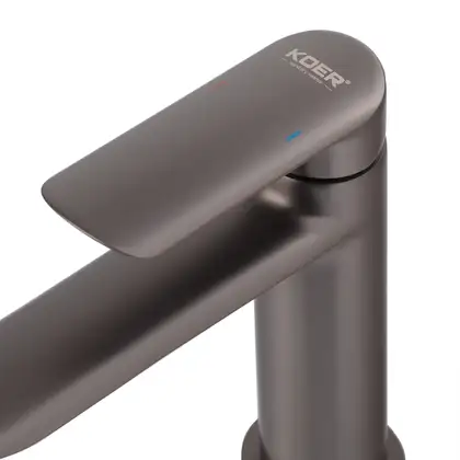 KOER KB-10028-07 Смеситель для умывальника, хром (KR5292)