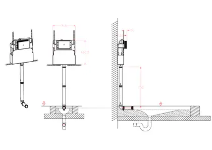 KOER KT-0406 Инсталляция для чаши Генуя (KR5315)