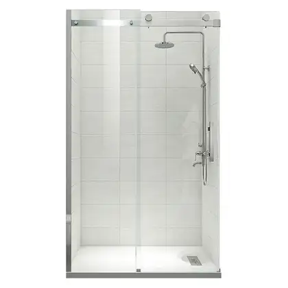 Koer SR SD01 Дверь в нишу, прозрачное стекло, хром (KR5380) Koer SR SD01 Дверь в нишу, прозрачное стекло, хром (KR5380)