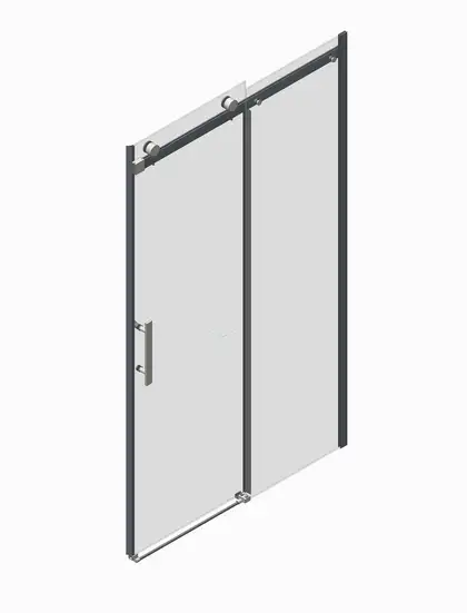 Koer SR SD01 Дверь в нишу, прозрачное стекло, хром (KR5380) Koer SR SD01 Дверь в нишу, прозрачное стекло, хром (KR5380)