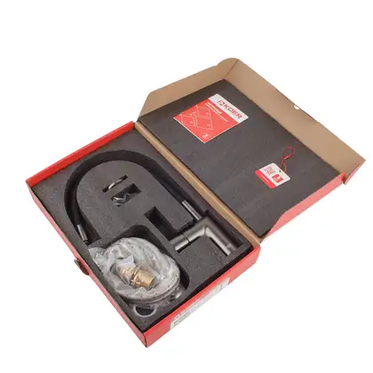 KOER KB-70029-07 Смеситель для кухни, графит (KR5500)