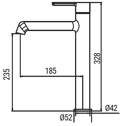KOER KB-11029-12 Смеситель для умывальника, матовое золото (KR5502) KOER KB-11029-12 Смеситель для умывальника, матовое золото (KR5502)