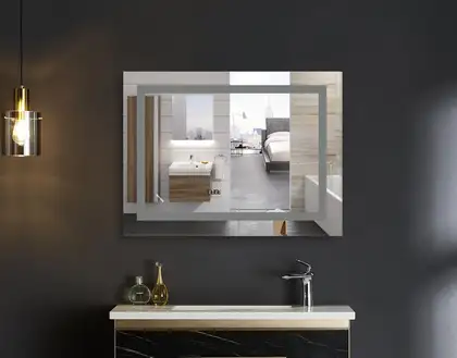Дзеркало Mixxus WARM MR02-100x60 з Led Touch, Anti-fog, димером, регулятором яскравості, годинником (MI6003) Дзеркало Mixxus WARM MR02-100x60 з Led Touch, Anti-fog, димером, регулятором яскравості, годинником (MI6003)