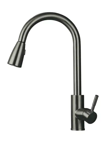 Mixxus SUS-014-B Змішувач для кухні, графіт (MI6564) Mixxus SUS-014-B Змішувач для кухні, графіт (MI6564)
