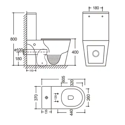 Бачок до унітазу-компакту Mixxus Bevel-0405-R Tank 605х370х800 зі зливною арматурою (MI8325) Бачок до унітазу-компакту Mixxus Bevel-0405-R Tank 605х370х800 зі зливною арматурою (MI8325)