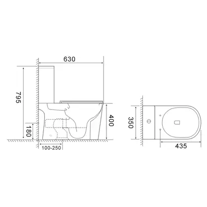 Бачок до унітазу-компакту Mixxus Wave-0405-R Tank 630х350х795 зі зливною арматурою (MI8336) Бачок до унітазу-компакту Mixxus Wave-0405-R Tank 630х350х795 зі зливною арматурою (MI8336)