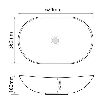 MIXXUS PREMIUM WAVE-0105 Раковина накладная, бело-черная (MP6558) MIXXUS PREMIUM WAVE-0105 Раковина накладная, бело-черная (MP6558)