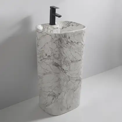 MIXXUS PREMIUM DIVERSE-1101 MARBLE Раковина моноблок (MP6575)