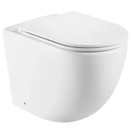MIXXUS PREMIUM ELLIPSE-0701-T1 Унітаз підлоговий, білий (MP6593)
