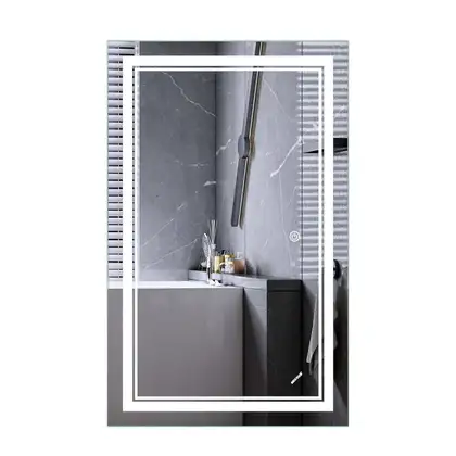 Дзеркало Mixxus Premium QUADRO MR20-50x80-Reverse з Led Touch, Anti-fog, димером, регулятором яскра (MP6620) Дзеркало Mixxus Premium QUADRO MR20-50x80-Reverse з Led Touch, Anti-fog, димером, регулятором яскра (MP6620)