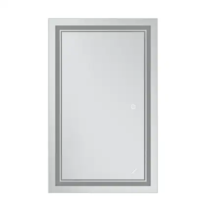 Дзеркало Mixxus Premium QUADRO MR20-50x80-Reverse з Led Touch, Anti-fog, димером, регулятором яскра (MP6620) Дзеркало Mixxus Premium QUADRO MR20-50x80-Reverse з Led Touch, Anti-fog, димером, регулятором яскра (MP6620)