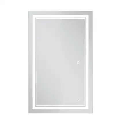 Дзеркало Mixxus Premium QUADRO MR20-50x80-Reverse з Led Touch, Anti-fog, димером, регулятором яскра (MP6620) Дзеркало Mixxus Premium QUADRO MR20-50x80-Reverse з Led Touch, Anti-fog, димером, регулятором яскра (MP6620)