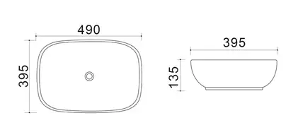 MIXXUS PREMIUM DIVERSE-0115 Раковина накладная, серая (MP6650) MIXXUS PREMIUM DIVERSE-0115 Раковина накладная, серая (MP6650)