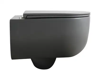 Mixxus Premium TOPPER-0303-R Унитаз подвесной, серый (MP6657)