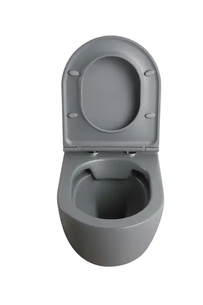 Mixxus Premium TOPPER-0303-R Унитаз подвесной, серый (MP6657)