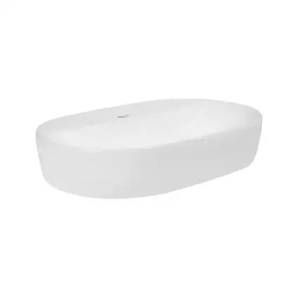 Раковина накладная Mixxus Premium ELLIPSE-0204, белая (MP6679)