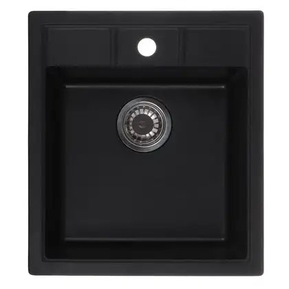 Мийка кухонна Zerix ZS-4651S-14 Чорний металік (ZX4570) Мийка кухонна Zerix ZS-4651S-14 Чорний металік (ZX4570)