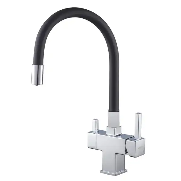 KOER KB-72023-01 Змішувач для кухні, хром (KR5008)