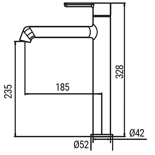 KOER KB-11029-12 Змішувач для умивальника, матове золото (KR5502) KOER KB-11029-12 Змішувач для умивальника, матове золото (KR5502)