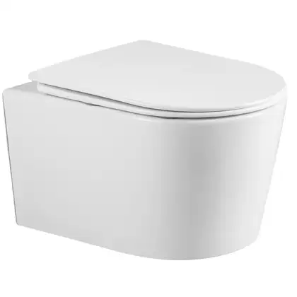 Mixxus BEVEL-0302-T3 Унитаз подвесной, белый (MI6705)