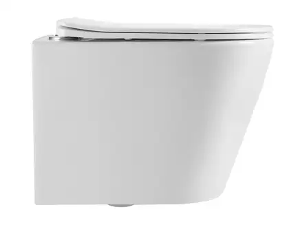 Mixxus BEVEL-0302-T3 Унитаз подвесной, белый (MI6705)