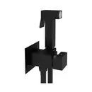 Paffoni Tweet Square Mix Гігієнічний душ, чорний матовий (ZDUP112NO)