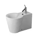 Биде напольное Duravit Starck1 64х41 см, цвет белый (0274100000) фото 2 Aquada.com.ua