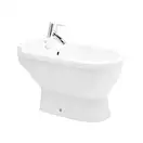 Биде напольное Duravit Starck3 65,5х36,5 см, цвет белый (удлиненное) (2234100000) фото 1 Aquada.com.ua