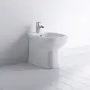 Биде напольное Duravit D-code 56х36 см (22411000002) фото 2 Aquada.com.ua