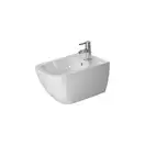 Биде подвесное Duravit Happy D.2 54х36,5 см, цвет белый (2258150000) фото 2 Aquada.com.ua