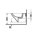 Биде подвесное Duravit DuraStyle 54х37 см (2282150000) фото 5 Aquada.com.ua