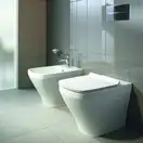 Биде напольное Duravit DuraStyle 63х37 см, цвет белый (удлиненное) (2283100000) фото 4 Aquada.com.ua