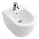 Биде подвесное Villeroy & Boch Subway 56х37,5 см (альпийский белый) (74000001) фото 2 Aquada.com.ua