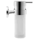Дозатор для жидкого мыла Duravit Starck T, хром/матовое стекло (0099351000) фото 1 Aquada.com.ua