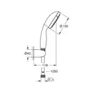 Душовий набір з тримачем, 2 режими струменя Grohe New Tempesta Classic (26164001)