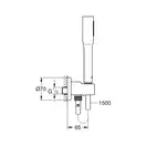 Grohe Euphoria Cosmopolitan Душовий набір, хром (26404000)