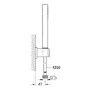 Grohe Euphoria Cube Stick Душевой комплект, хром (27702000)