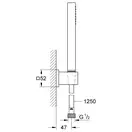 Grohe Euphoria Cube Душевой набор, хром (27703000)