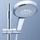 Душевой гарнитур Grohe Power&Soul Cosmopolitan 130 (ручной душ, штанга 900 мм, шланг 1750 мм) с ограничением расхода воды, хром (27734000) фото 3 Aquada.com.ua