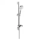 Hansgrohe Душевой набор 0,65 м, с мыльницей Casetta, белый/хром Crometta Vario (26553400) фото 3 Aquada.com.ua