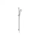 Душевой гарнитур Hansgrohe Croma Select S Vario со штангой 90 см (цвет - хром/белый) (26572400) фото 1 Aquada.com.ua