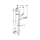 Hansgrohe Душевой набор 0,65м Croma Select E Vario (26582400) фото 4 Aquada.com.ua