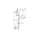 Душевой набор 0,90 мм Hansgrohe Crometta 100 (26658400) фото 2 Aquada.com.ua