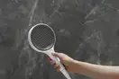 Душевой гарнитур Hansgrohe Rainfinity (цвет - белый матовый/чёрный), 3 типа струи, шланг 1250 мм (26852700) фото 3 Aquada.com.ua
