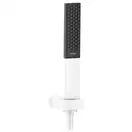 Душевой гарнитур Hansgrohe Rainfinity (цвет - белый матовый/чёрный), 1 вид струи (26856700) фото 1 Aquada.com.ua