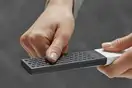 Душевой гарнитур Hansgrohe Rainfinity (цвет - белый матовый/чёрный), 1 тип струи, шланг 1250 мм (26857700) фото 3 Aquada.com.ua