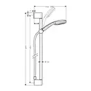 HANSGROHE Monsoon Vario Душевой набор  0,65м (27334400) фото 2 Aquada.com.ua